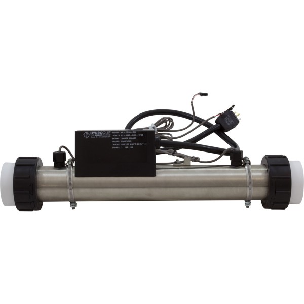 Heater, FloThru, PS-B Series M7™, 15"x2", 230v, 5.5kW, 30"Cord : 48-PS55-SB