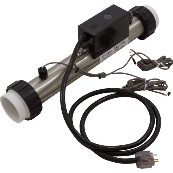 Heater, FloThru, PS-B Series M7™, 15"x 2", 230v, 5.5kW, 60"Crd : 48-PS55-B