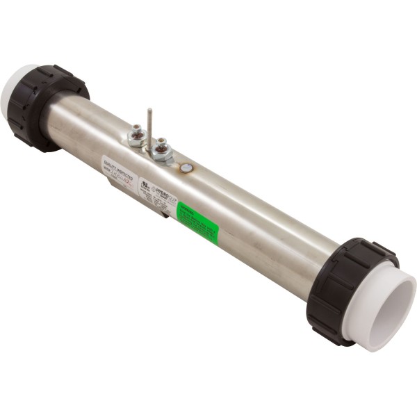 Heater, FloThru, Gecko Series, 2-1/4" x 15", 5.5kw, Slide/VH : 26-0072-15-K