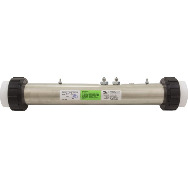 Heater, FloThru, Gecko WaterPro 6000, 2" x 15", 5.5kW, Generic : 26-0071-K