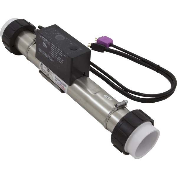 Heater, FloThru, HQ PS Elec, 230v, 4.0kW, w/Short Cord, Slide : 48-PS40-S