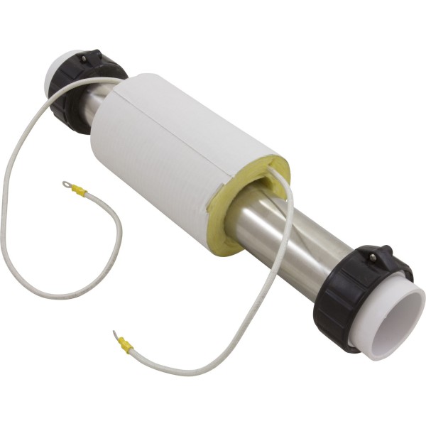 Heater, FloThru, CalSpa Repl, 15" x 2", 230v, 5.5kW, w/o Box, Gen2 : 26-2001-7S-K