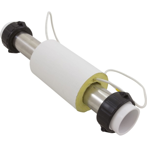 Heater, FloThru, CalSpa Repl, 15" x 2", 230v, 5.5kW, w/o Box, Gen2 : 26-2001-7S-K
