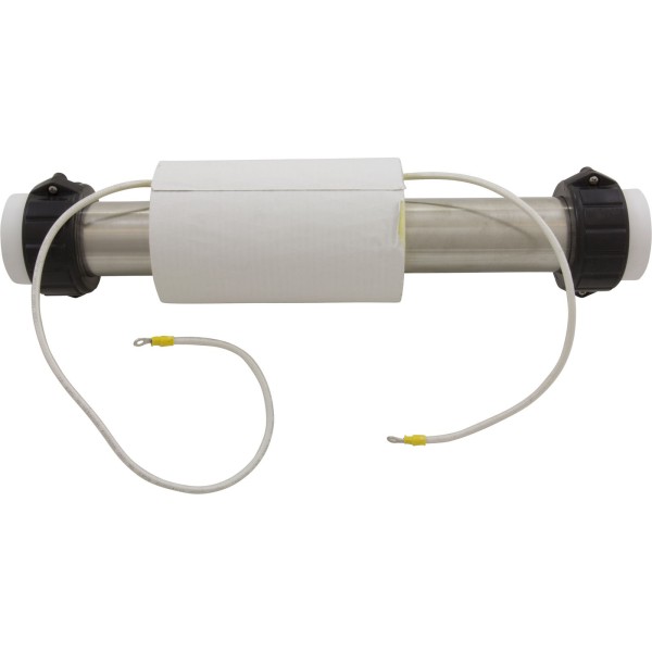 Heater, FloThru, CalSpa Repl, 15" x 2", 230v, 5.5kW, w/o Box, Gen2 : 26-2001-7S-K