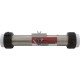 Heater, FloThru, Artic Spas Repl, 12"x2", 4.0kW, 230v, w/Cord, Gen : 48-9150-5P-K