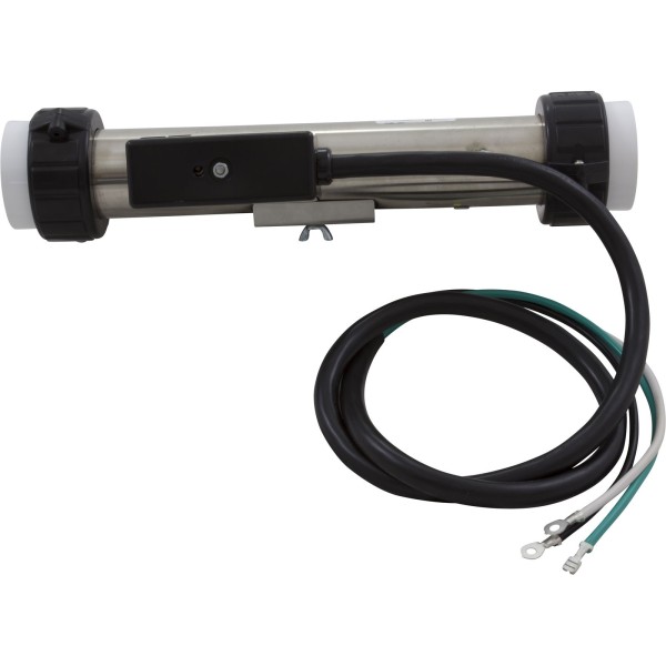 Heater, FloThru, Artic Spas Repl, 12"x2", 4.0kW, 230v, w/Cord, Gen : 48-9150-5P-K