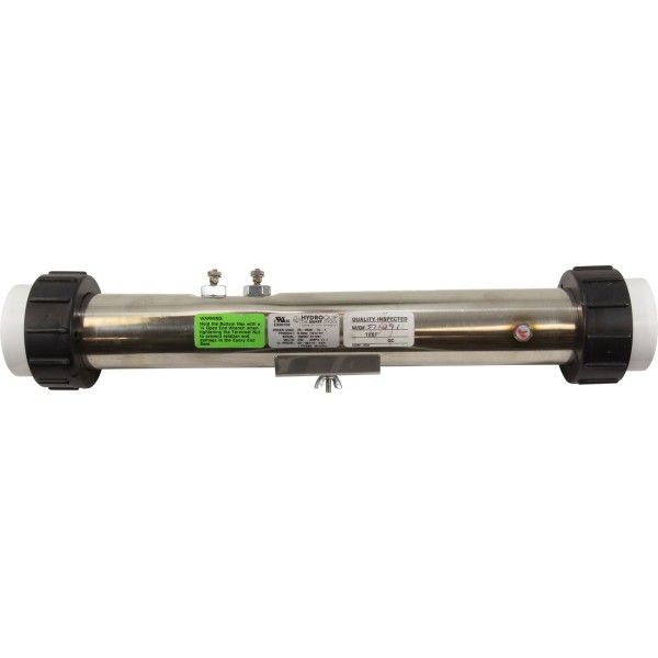 Heater, FloThru, BWG, 15" x 2", 230v, 5.5kW, w/Tailpieces, Gen : 26-0535-7S-K