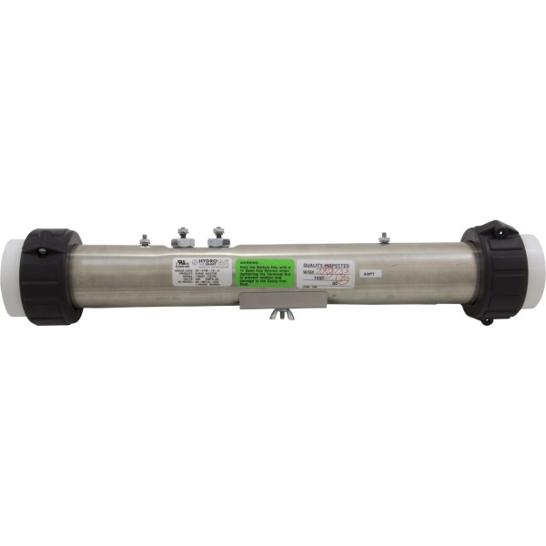 Heater, FloThru, Advanced/LA Spas Repl, 15"x2", 230v, 5.5kW, Gen : 26-0736-7S-K