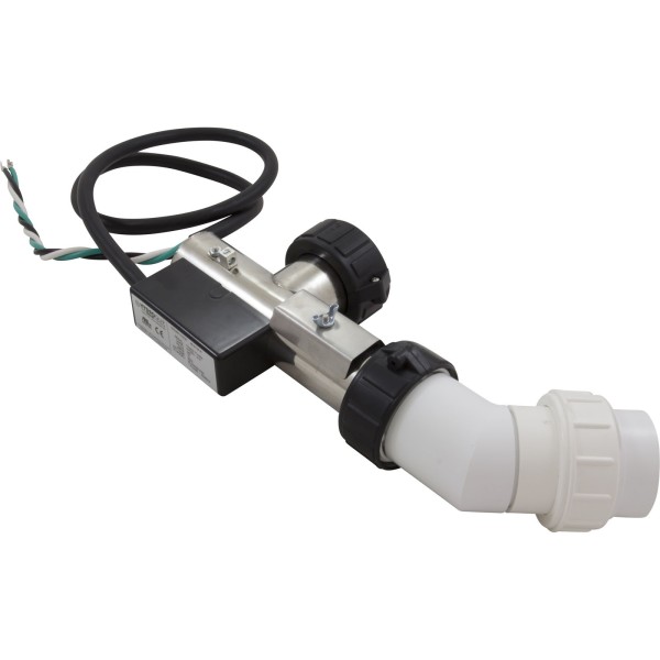 Heater, FloThru Curved, Arctic Repl, 8.5" x 2", 3.6kW, 230v, Gen : 48-9124-AP-K