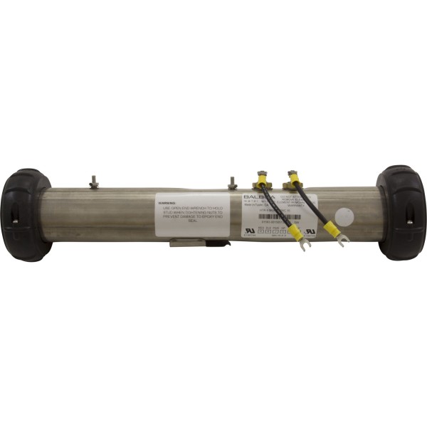 Heater, FloThru, D-1, 15" x 2", 230v, 4.0kW : 1563-08