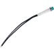 Indicator Light, 115v, 1/4 Hole Size, Push Thru, Green :