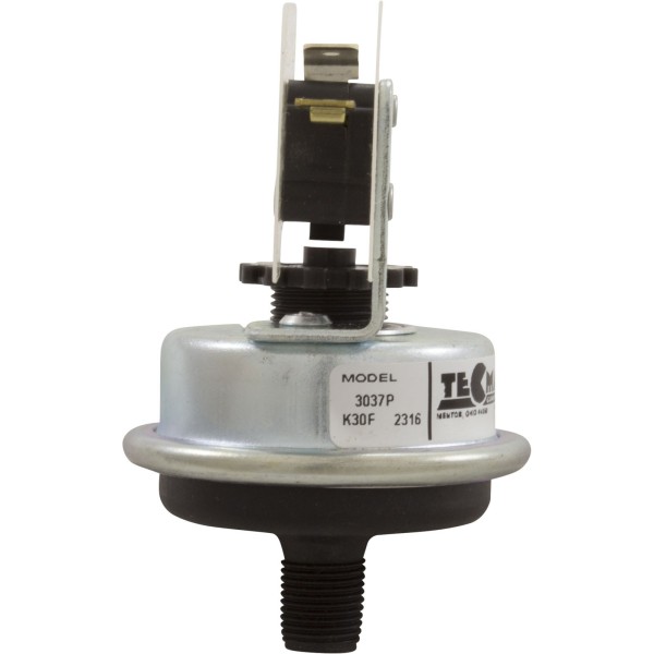 Pressure Switch, Tecmark, 1-5 PSI, 1A, 1/8"mpt, Pilot Duty : 3037P