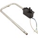 Heater, LowFlow, 230v, 2.7kW, Slide Connecter, Titanium : 58373T