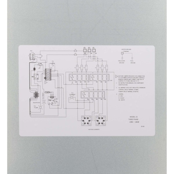 Coates Heater 18kW, 208v, 3Ph : 32018CE