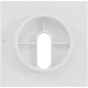 Deck Jet (J-Style) Square Cover White : 25597-000-120