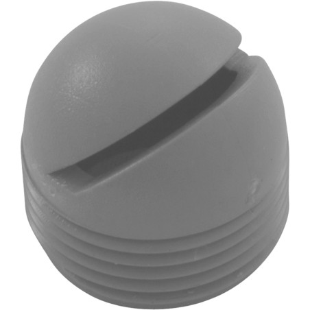 Aerator, CMP, 3/4"mpt, Round, Slotted, Gray : 25558-101-000