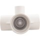 Double Tee 1 1/2"S Body Assy - White : 212-3370