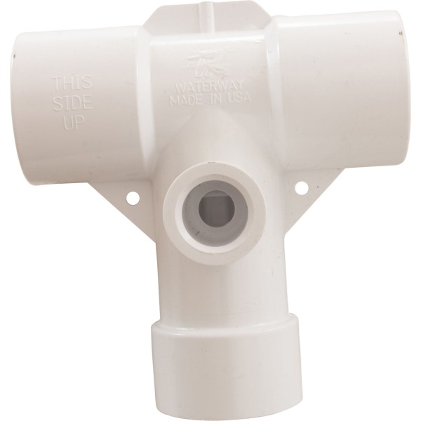 Double Tee 1 1/2"S Body Assy - White : 212-3370