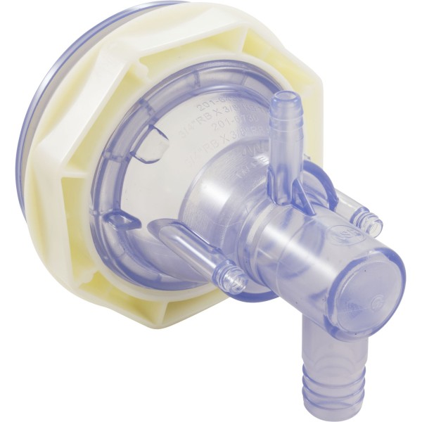 Glo Pwr Storm Body (Thrd) 3/8"Rb X 3/4"Rb Grom Gas : 228-0048G