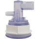 Glo Mini Storm Jet Bdy 3/4"Rbx3/8"Rb Grmt (Thrd) : 228-0308G