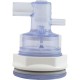Jet Body, CMP Pro-Loc 400 Series, w3/4"sb x a3/8"sb, Clear : 29242-289-300