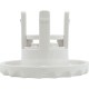 Gunite Adj M/J Eyeball Assy - White : 224-1000G