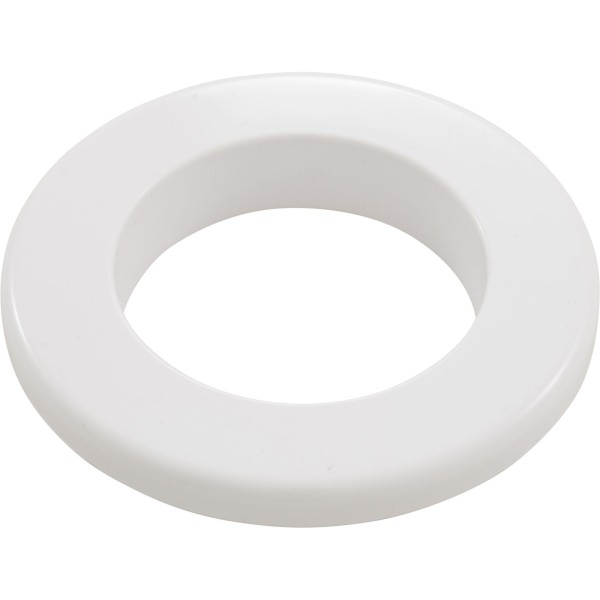 Escutcheon, BWG/GG Trans-Adj, 3-3/16"fd, Flat, Plastic, Wht : 25430-WH