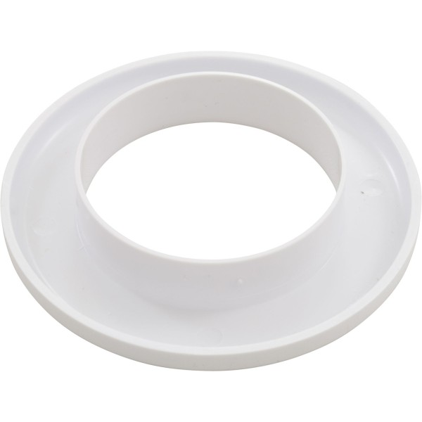 Escutcheon, BWG/GG Trans-Adj, 3-3/16"fd, Flat, Plastic, Wht : 25430-WH