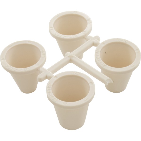 Nozzle Tree, Waterway, Monster Nozzles, Quantity 4 : 217-4740