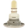 Adj. Whirlpool Jet Internal Mtl. Esc.-Gray, Thd : 229-2067S