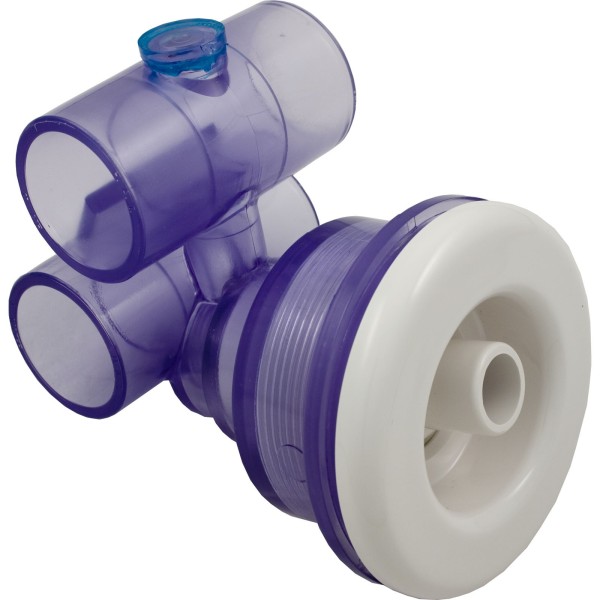 Jet Cmplt, BWG/HAI Convertassage, 2-1/2"hs, Eye, White, a1"s, w1"s : 10-4500WHT