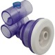 Jet Cmplt, BWG/HAI Convertassage, 2-1/2"hs, Eye, White, a1"s, w1"s : 10-4500WHT