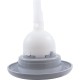 Jet Intl, BWG Cyclone, 5"fd, Roto, Textured, Gry : 9783WW