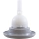 Jet Intl, BWG Cyclone, 5"fd, Twin Roto, Txt, Gry : 9785WW