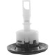 Jet Intl, BWG Cyclone Micro, 3"fd, Twin Roto, Txt Scal, Blk : 965411