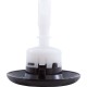 Jet Intl, BWG Cyclone Micro, 3-1/4"fd, Roto, Txt Scal, Blk : 964811