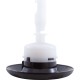 Jet Intl, BWG Cyclone Micro, 3-1/4"fd, Roto, Txt Scal, Blk : 964811