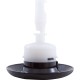 Jet Intl, BWG Cyclone Micro, 3-1/4"fd, Roto, Txt Scal, Blk : 964811