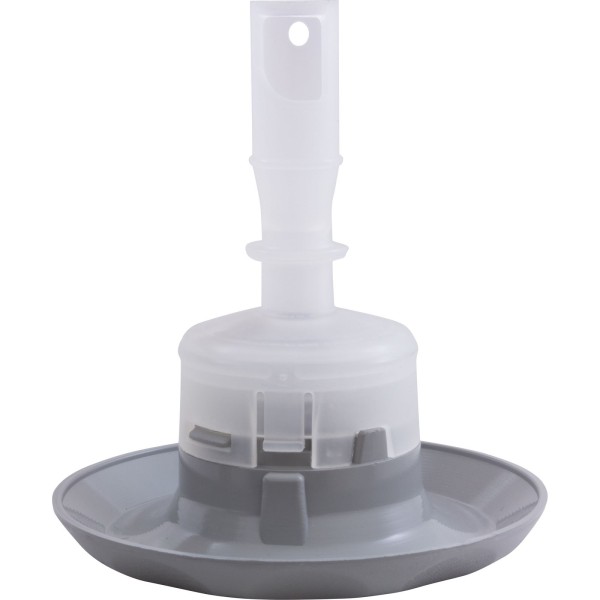 Jet Intl, BWG Cyclone Micro, 3-1/4"fd, Dir, Dlx Scal, Gry : 9698WW