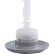 Jet Intl, BWG Cyclone Micro, 3-1/4"fd, Dir, Dlx Scal, Gry : 9698WW