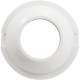 Eyeball, BWG Hydro Jet, w/ Retainer Ring White : 10-3808WHT