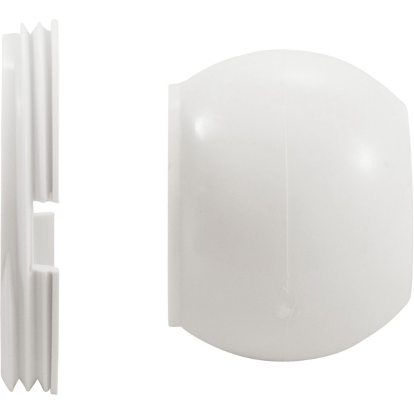Eyeball, BWG Hydro Jet, w/ Retainer Ring White : 10-3808WHT