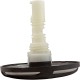 Jet Intl, WW Cluster Storm, Swirl, 3-5/16"fd, Dir, SS/Dk Gry, Thd : 229-0219S-DSG