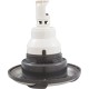 Jet Intl, WW Power Storm, Swrl, 5-1/4"fd, Fxd Roto, SS/DkGry, Thd : 229-6389DSG-1S