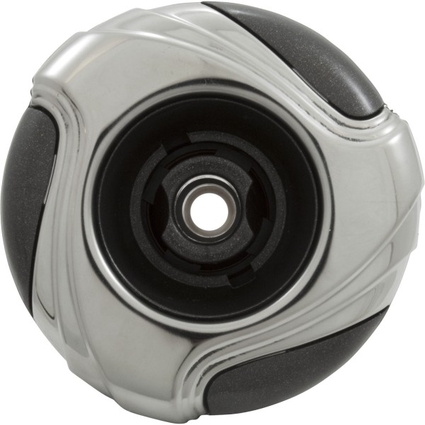 Jet Intl, WW Mini Storm, 3-1/4"fd, Dir, Luxe, SS/Dk Gry, Thd : 239-2309S-DSG
