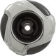 Jet Intl, WW Mini Storm, 3-1/4"fd, Dir, Luxe, SS/Dk Gry, Thd : 239-2309S-DSG