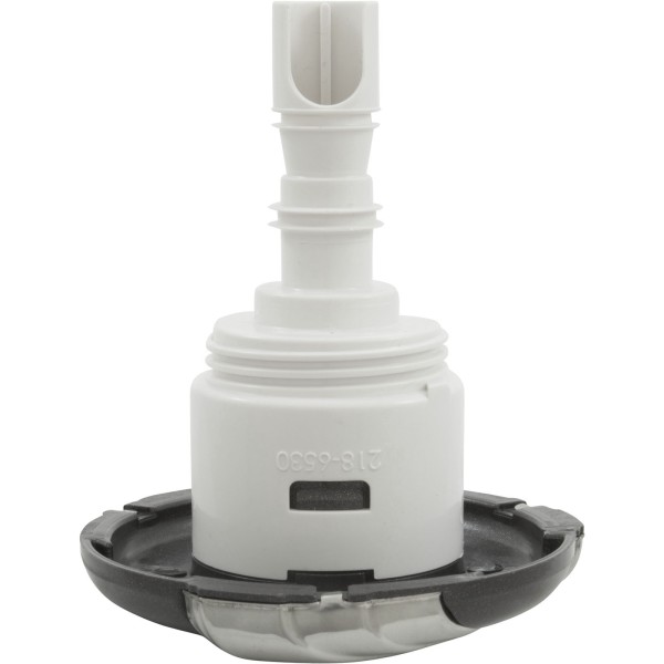Jet Intl, WW Mini Storm, 3-1/4"fd, Dir, Luxe, SS/Dk Gry, Thd : 239-2309S-DSG