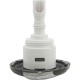 Jet Intl, WW Mini Storm, 3-1/4"fd, Dir, Luxe, SS/Dk Gry, Thd : 239-2309S-DSG