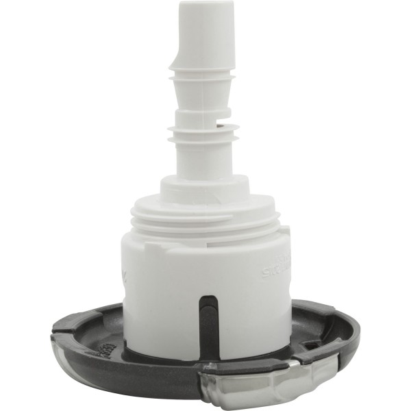 Jet Intl, WW Mini Storm, 3-1/4"fd, Dir, Luxe, SS/Dk Gry, Thd : 239-2309S-DSG