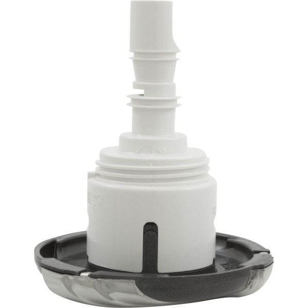 Jet Intl, WW Mini Storm, 3-1/4"fd, Dir, Luxe, SS/Dk Gry, Thd : 239-2309S-DSG